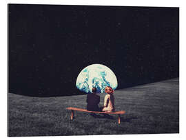 Tableau en aluminium We Used To Live There II - Frank Moth