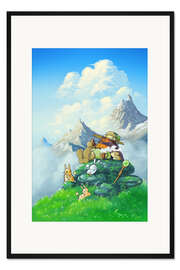 Gerahmter Kunstdruck Teezeit