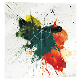 Tableau en verre acrylique Magician I
