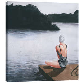 Canvas-taulu Long Shadow Lake II - Grace Popp