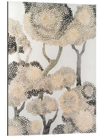 Quadro em alumínio Dewdrop Maple II - Vanna Lam