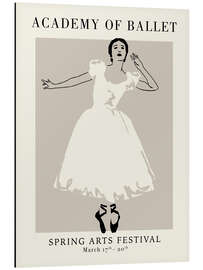 Magnettafel Academy of Ballet Poster II