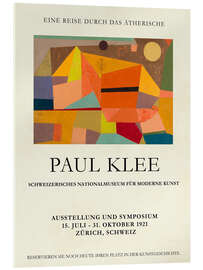 Acrylic print Paul Klee - Eine Reise durch das Ätherische - Paul Klee