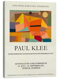 Canvas print Paul Klee - Eine Reise durch das Ätherische - Paul Klee