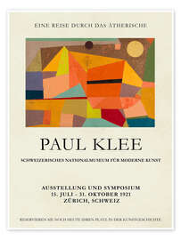 Veggbilde Paul Klee - Eine Reise durch das Ätherische - Paul Klee