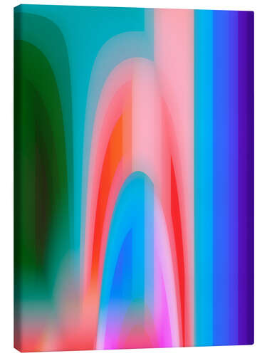 Canvas print Groovy Prism Gradients I