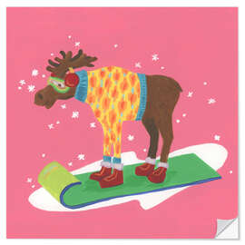 Wandsticker Winter FUN-imals II - June Erica Vess