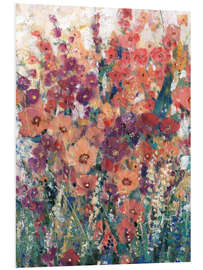 Hartschaumbild Sunlit Flowers