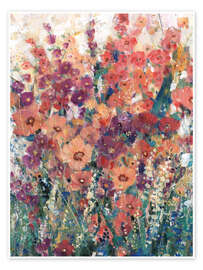 Wall print Sunlit Flowers - Tim O'Toole