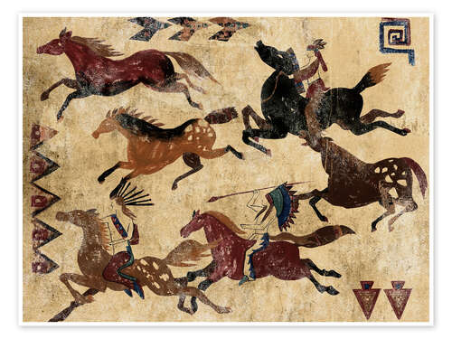 Poster Echoes Of The Hunt I