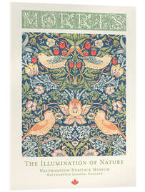 Tableau en verre acrylique The Illumination of Nature - William Morris - William Morris