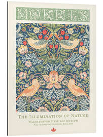 Aluminium print The Illumination of Nature - William Morris - William Morris