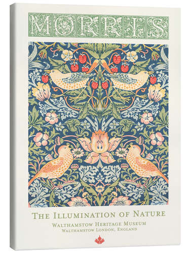 Leinwandbild The Illumination of Nature - William Morris