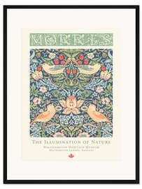 Gerahmter Kunstdruck The Illumination of Nature - William Morris