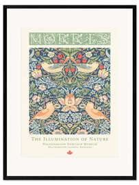 Impression artistique encadrée The Illumination of Nature - William Morris - William Morris