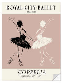 Sticker mural Royal City Ballet II