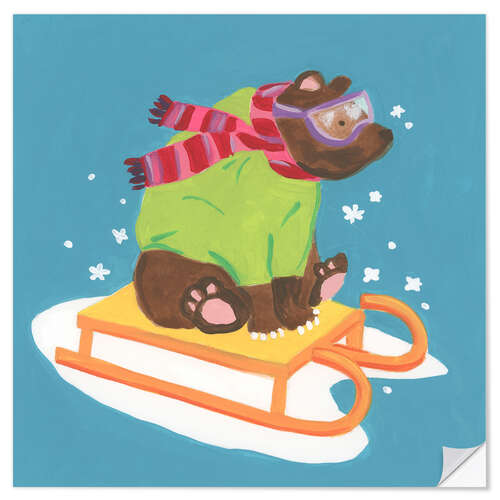 Vinilo para la pared Winter FUN-imals III
