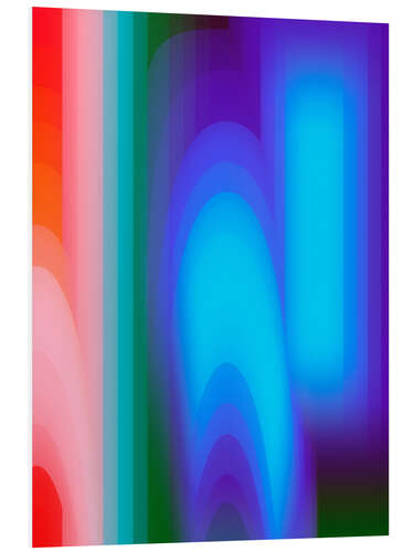 PVC print Groovy Prism Gradients II
