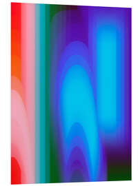 PVC print Groovy Prism Gradients II