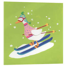Acrylglasbild Winter FUN-imals I - June Erica Vess