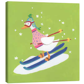 Tableau sur toile Winter FUN-imals I - June Erica Vess