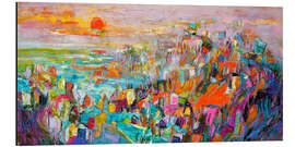 Tableau en aluminium Island in the Setting Sun - Dorothy Fagan