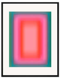 Gerahmter Kunstdruck Vibrant Aura - Victoria Barnes