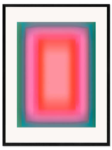 Framed art print Vibrant Aura