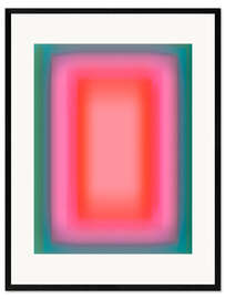 Framed art print Vibrant Aura - Victoria Barnes