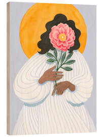 Quadro de madeira She is me I - Grace Popp