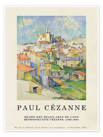 Wall print Paul Cézanne, Lyon - Paul Cézanne