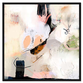 Gerahmter Kunstdruck Free-Flowing I