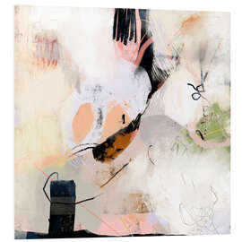 Hartschaumbild Free-Flowing I