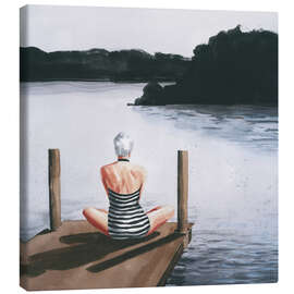 Tableau sur toile Long Shadow Lake I - Grace Popp