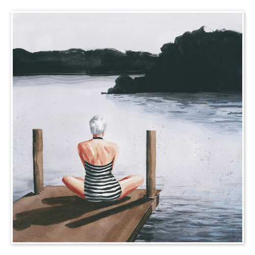 Plakat Long Shadow Lake I