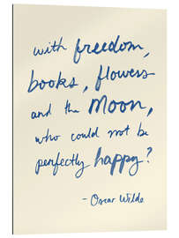 Gallery Print Oscar Wilde, Zitat