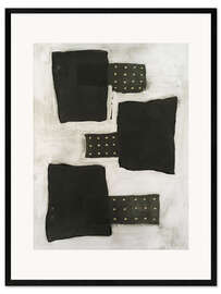 Gerahmter Kunstdruck Black Chapter II