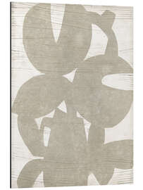 Alubild Abstrakter Blumenstrauß II - June Erica Vess