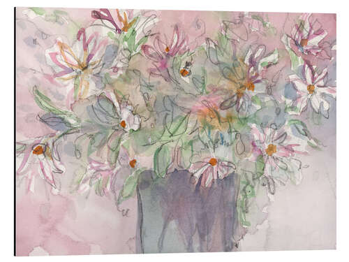 Aluminium print Flowering Bloom Moments I