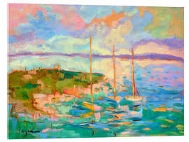 Quadro em acrílico A Peaceful Evening - Dorothy Fagan