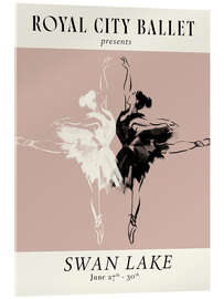 Cuadro de metacrilato Swan Lake - Royal City Ballet - Victoria Barnes