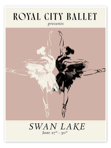 Poster Swan Lake - Royal City Ballet