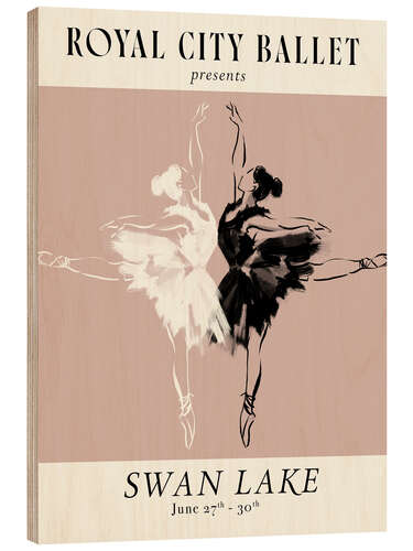 Puutaulu Swan Lake - Royal City Ballet