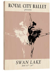Puutaulu Swan Lake - Royal City Ballet - Victoria Barnes