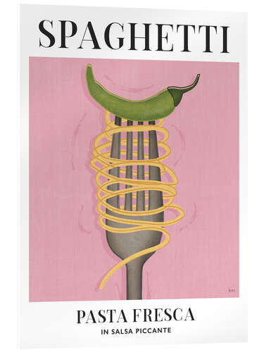 Acrylic print Spaghetti - Pasta Fresca