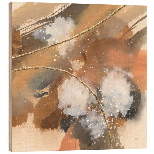 Wood print Divided Universe II