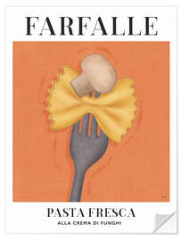 Naklejka na ścianę Farfalle - Pasta Fresca