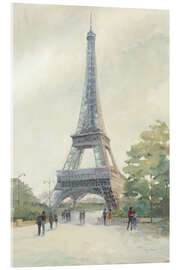 Acrylic print Early Evening Paris