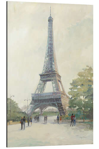 Alumiinitaulu Early Evening Paris