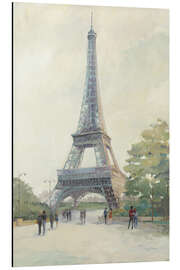 Quadro em alumínio Early Evening Paris